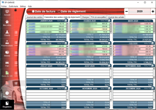 DF-GARAGE registre des ventes